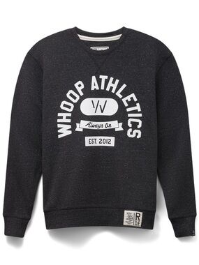 Whoop Crew Neck Founder Collection Charcoal Sweatshirt - Size M